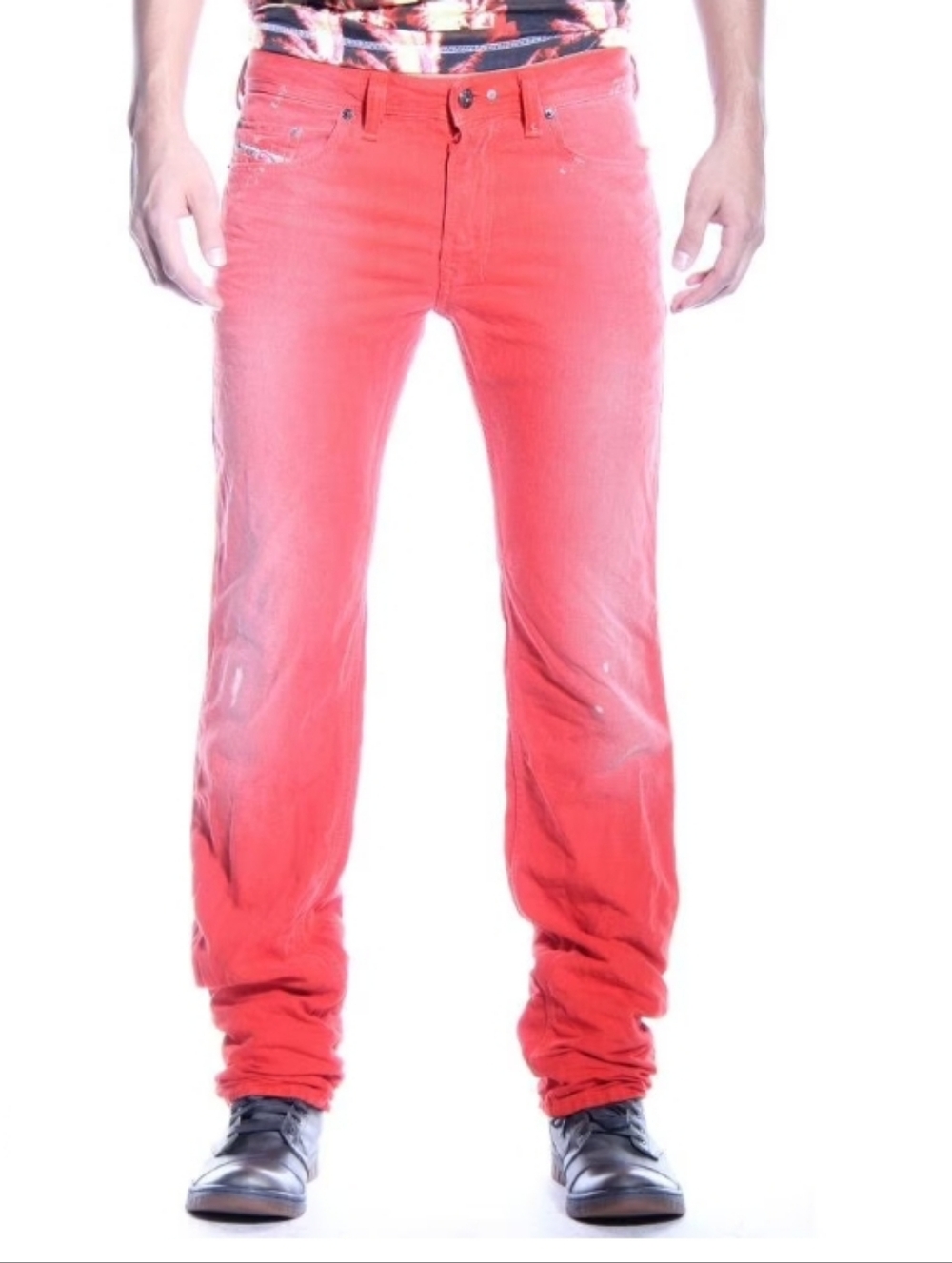 NWT Diesel THAVAR red Jeans Size 32" x 33" - Picture 13 of 13